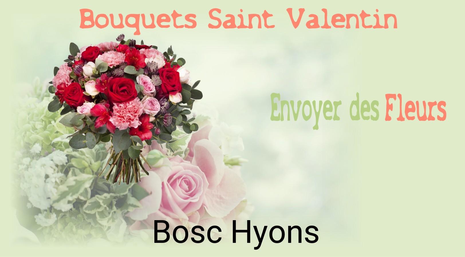 Roses de Saint-Valentin livrées à Bosc-Hyons